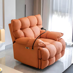 Swivel rocking feature of Ergonomic Power Recliner