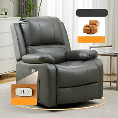 Small size ergonomic recliner for compact spaces