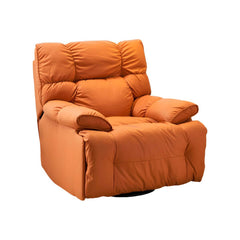 Standard size recliner with solid color pattern