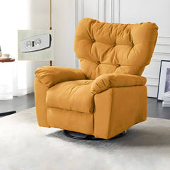 Stylish Ergonomic Recliner with Soft Cotton Fill