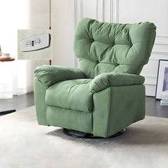 Modern Suede Recliner in Trendy Colors