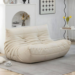 Extra-large bean bag lounger in black