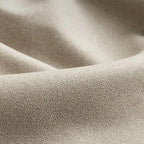 Comfortable seating arrangement with leather sofa