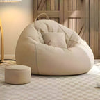 Cozy Bean Bag Chair with Ottoman