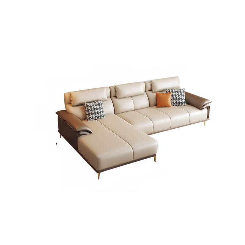 sofa in bright and airy room