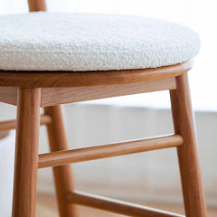 Charming vanity seat for country-themed interiors