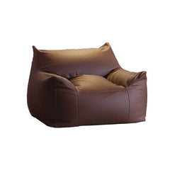 bean bag chair with solid color upholstery