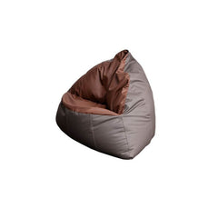 Beige bean bag chair with multiple color options