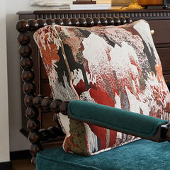 Comfortable Floral Print Chair