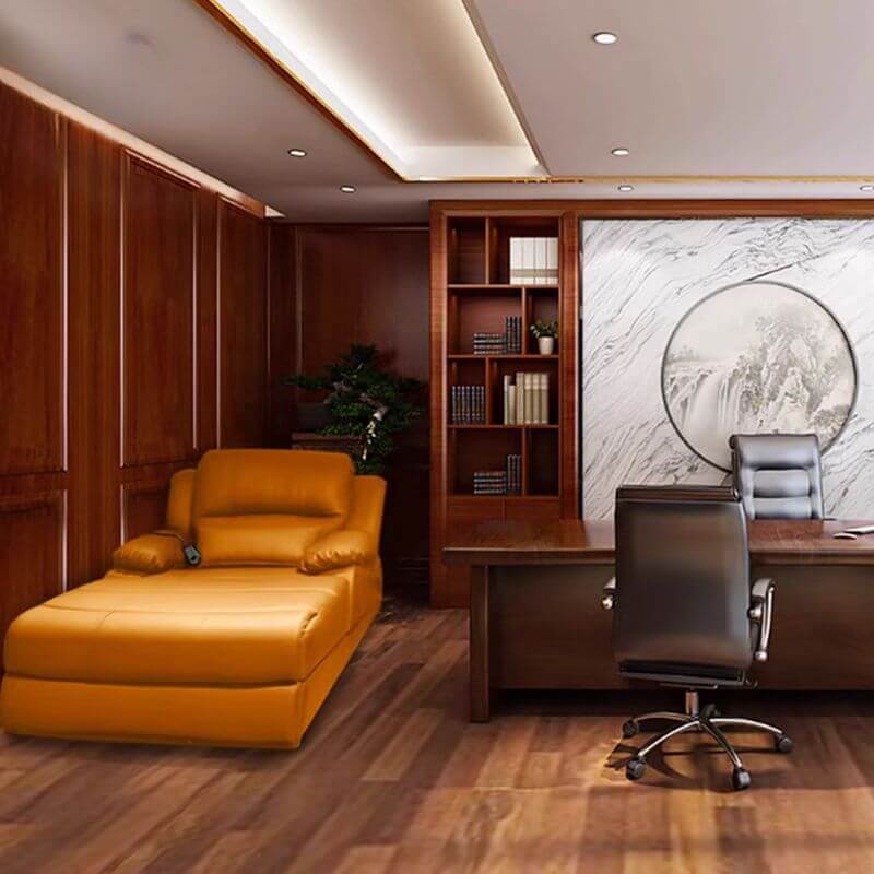 Stylish solid color lounge chair