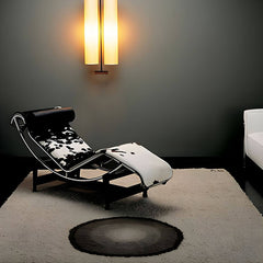 Modern ergonomic recliner in living room