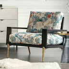 Comfortable chair with armrests