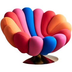 Swivel feature of Glam Chair