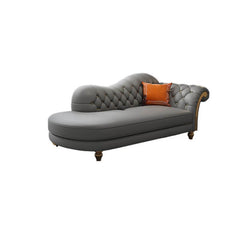 Stylish chaise lounge chair perfect for reading