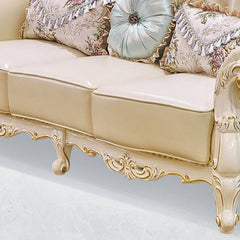 Versatile cream sofa that complements various styles