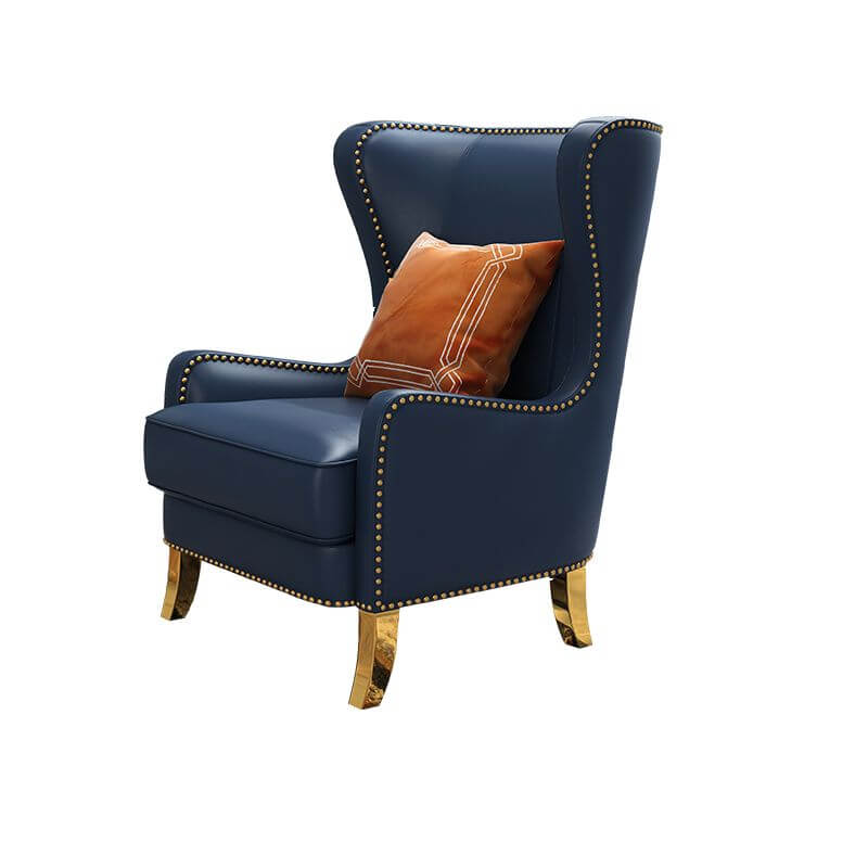 Stylish pine wood arm chair