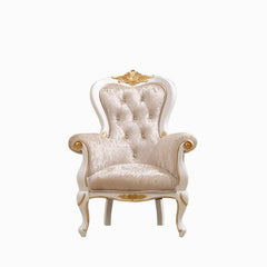 Aureate accent chair showcasing stylish design