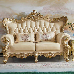 cream sofa designed for comfort