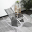 Single Seater Grey Rocking Chair