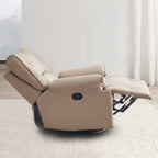 Orange heated padded chair