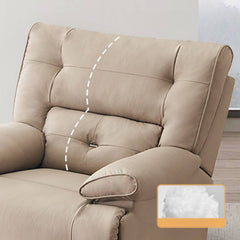 Comfortable reading chair in light gray