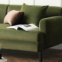 Stylish green sofa for contemporary homes