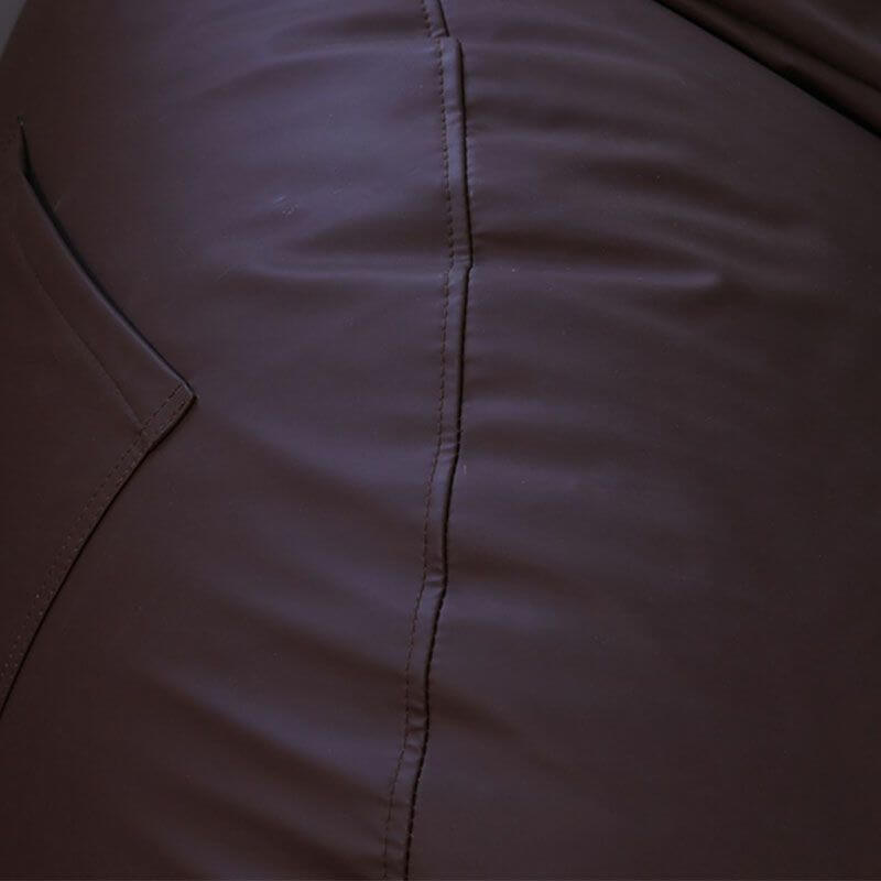 Houndstooth pattern bean bag chair