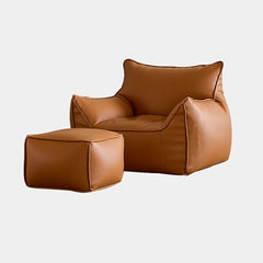 Versatile Bean Bag Chair with Ottoman Option