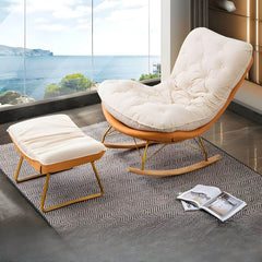 Relaxing indoor rocking chair with modern design