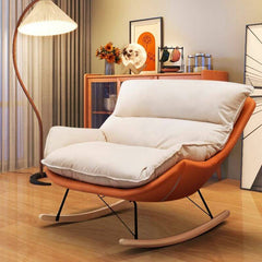 Indoor Light Wood Spindle Rocking Chair