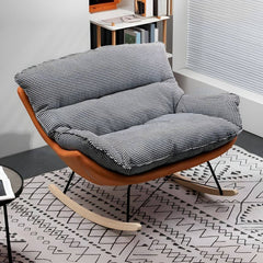 Contemporary Rocking Chair in Grey