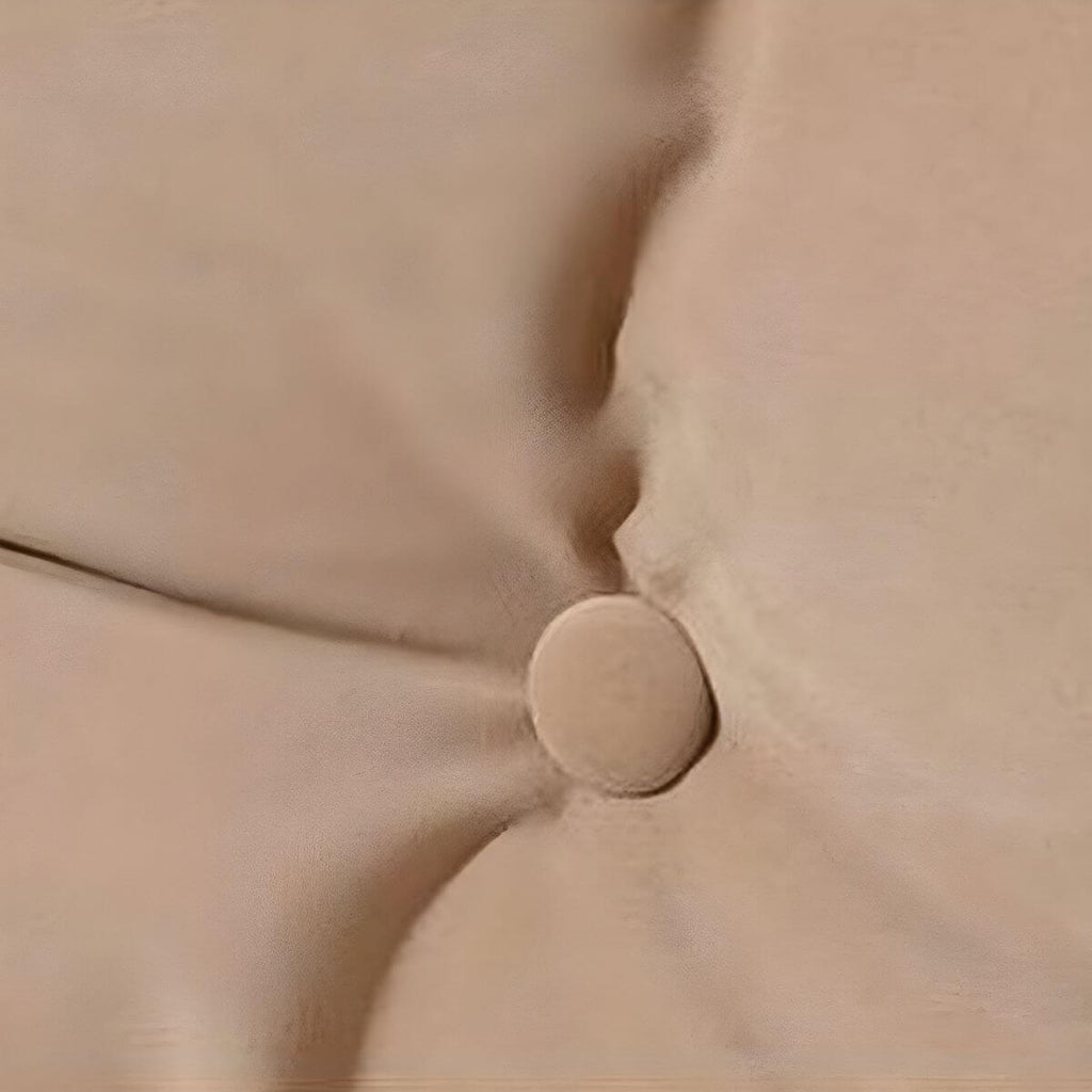 Close-up of tufted upholstery