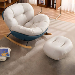 Single-Seater Rocking Chair for Indoor Relaxation