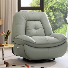 Indoor Upholstered Rocking Chair in Green