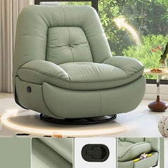 Indoor Upholstered Rocking Chair in Green