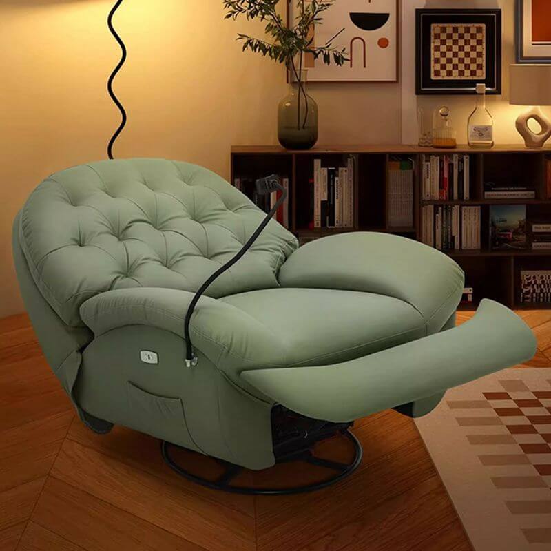 Indoor Nutzung Kratzfester Gepolsterter Elektrischer Sessel mit USB-Anschluss Zweitbild