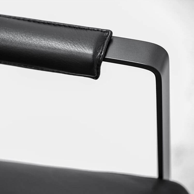 Industrial style armchair in modern decor