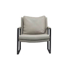 Interior design featuring Industrial Pillow Back Armchair