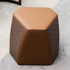 Round Pouf for Contemporary Style