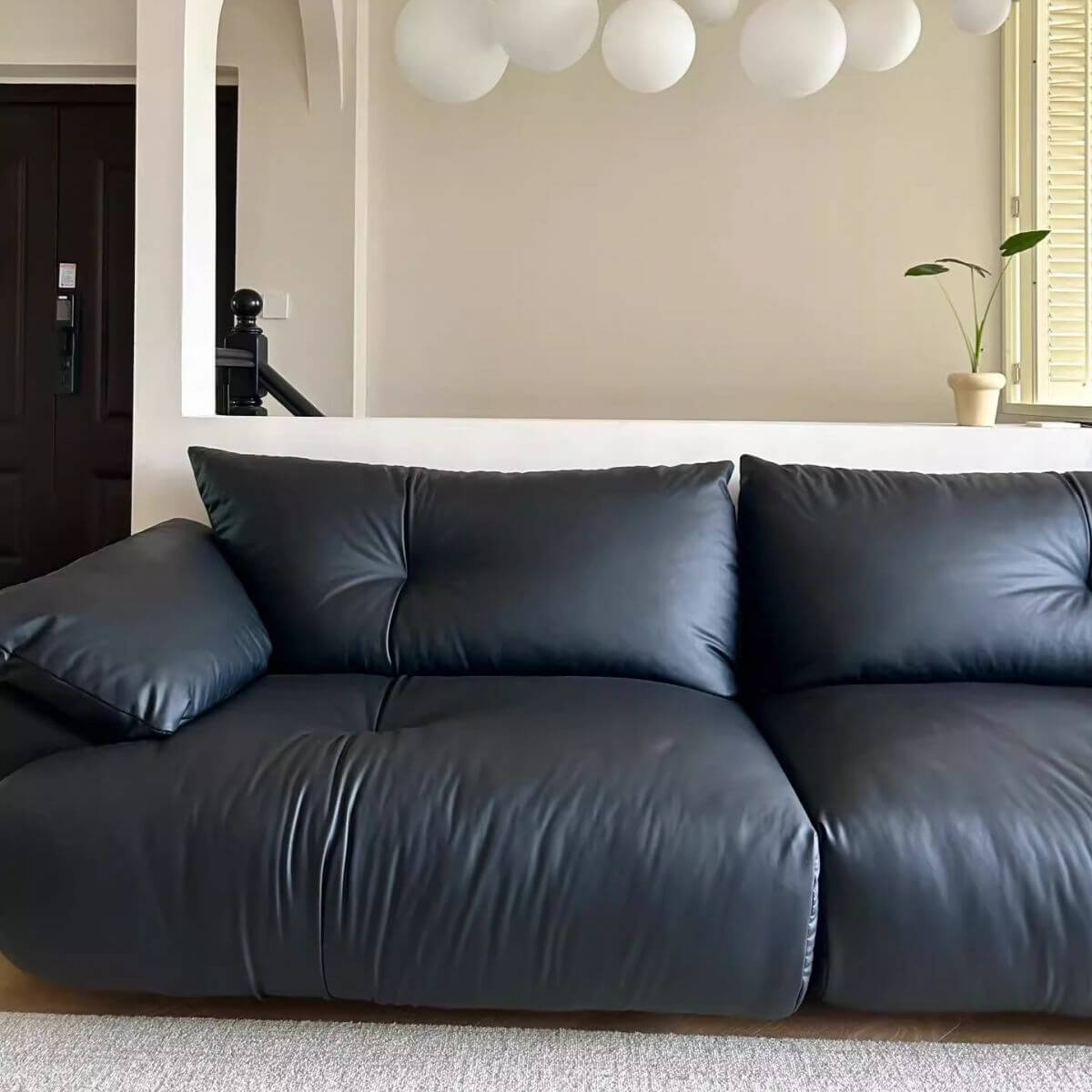 Modern design sofa in living room