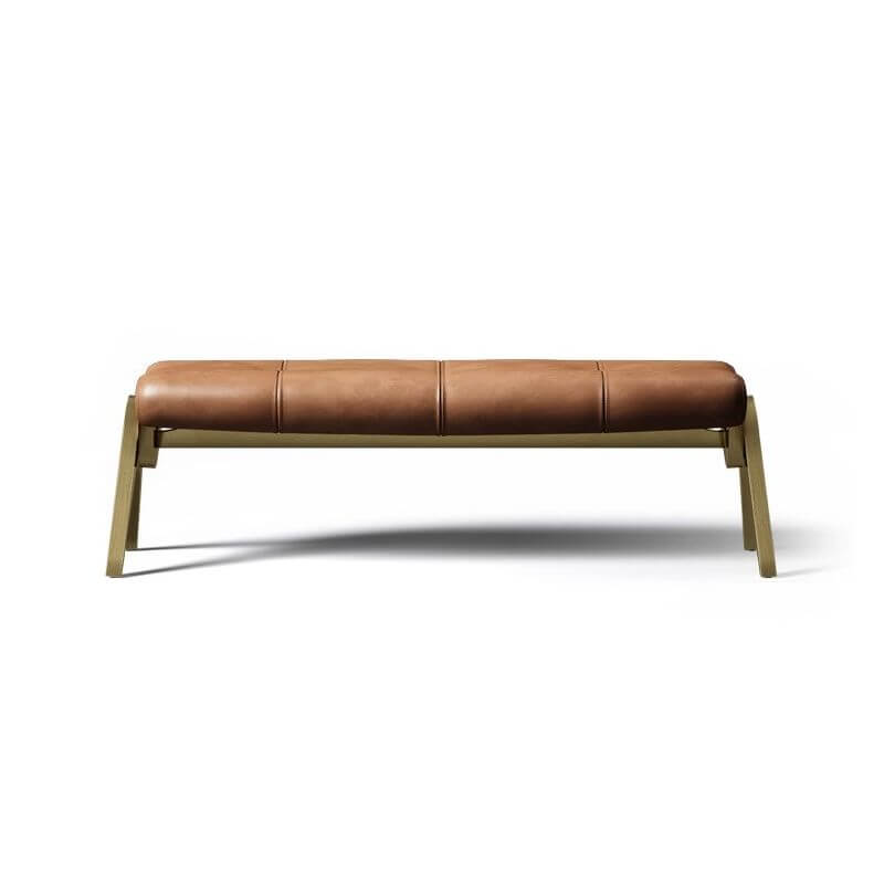 Elegant indoor bench for bedroom