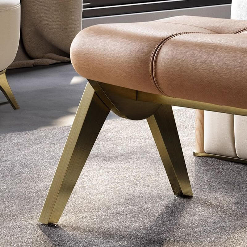 Comfortable upholstered bedroom seating