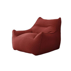 Sack chair in ink maroon color