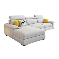 Durable construction of the L-Shape sofa