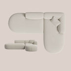 Easy Maintenance Upholstered Sectional