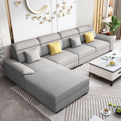 Recessed Arm on Modern Sofa