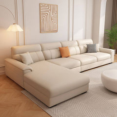 Comfortable sofa chaise with hidden support