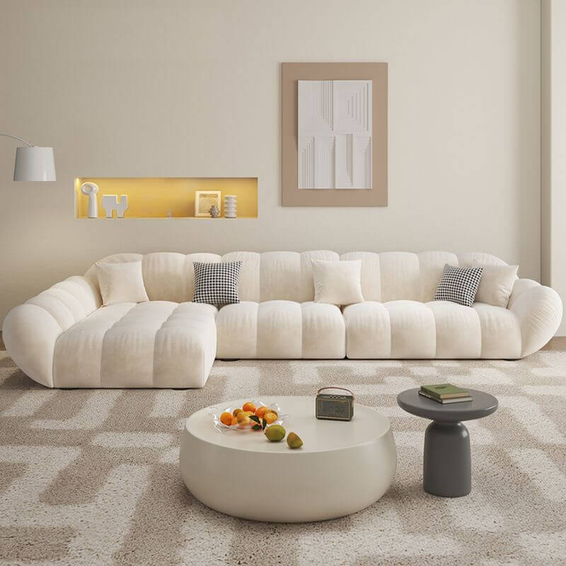 Stylish living room featuring L-Shape Recliner