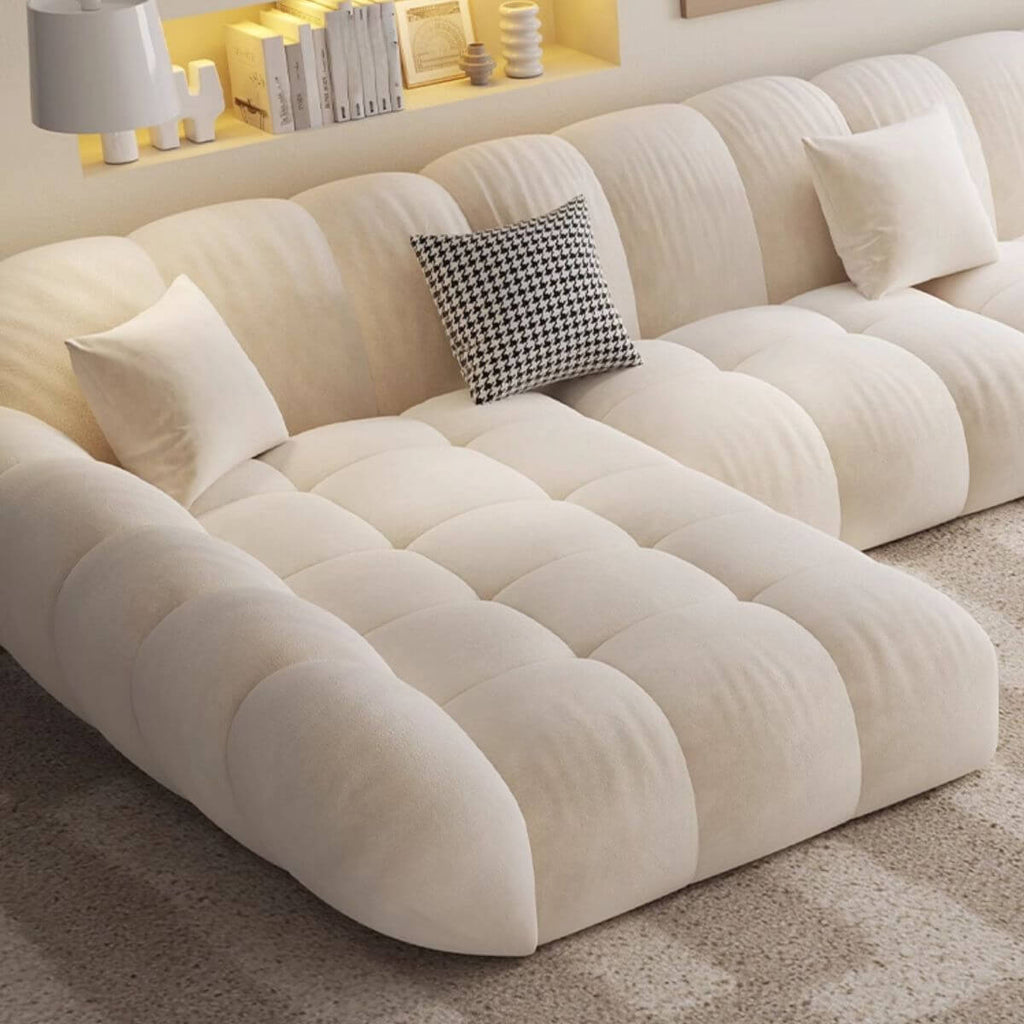 Comfortable seating area with Parlor Sofa Recliner