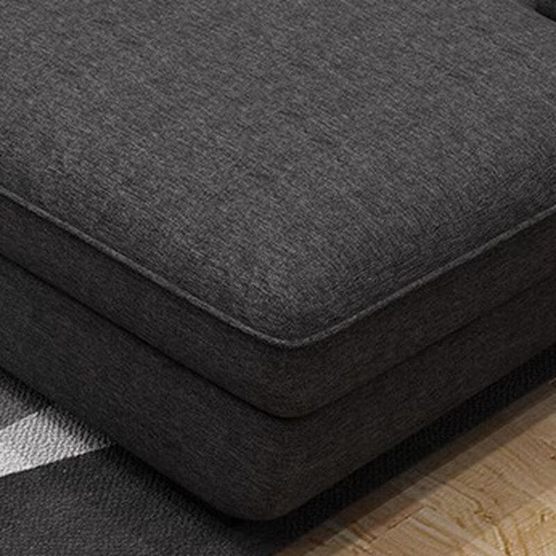 Reclined position of Olive Green recliner sofa